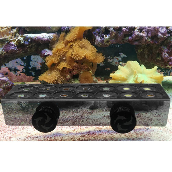 Flipper Aquatic Accessories Flipper - Magnetic Frag Station - Frag Rack with Removeable Shelf - Holds 14 Frags