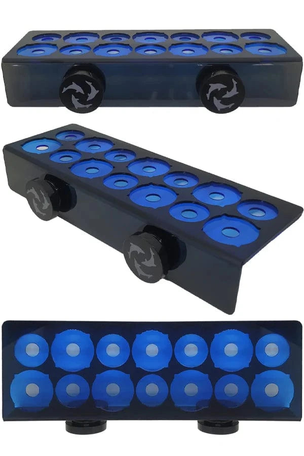 Flipper Aquatic Accessories Flipper - Magnetic Frag Station - Frag Rack with Removeable Shelf - Holds 14 Frags