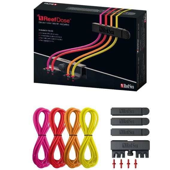 Red Sea Aquatic Accessories / Dosing Tube RedSea - ReefDose Deluxe 4-color tube Accessory Kit
