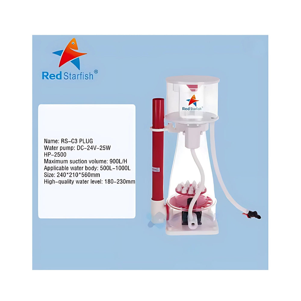 Red Starfish RS-C PLUS Protein Skimmer Series – Advanced Filtration for Saltwater Aquariums