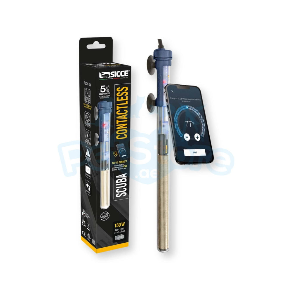 Sicce Scuba Contactless Heater – Smart, Precise, and Energy-Efficient