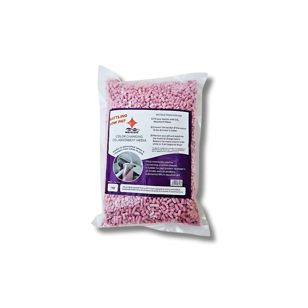 WaveReef - Color-Changing CO2 Absorbent Media: Boost pH and Coral Growth