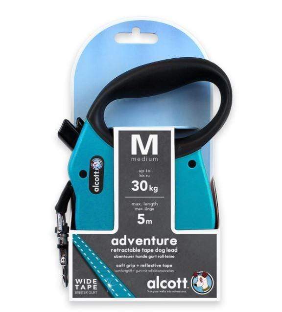 Alcott - Adventure Retractable Leash 5m M - PetStore.ae