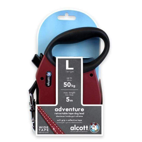 Alcott - Adventure Retractable Leash 5m - L - PetStore.ae