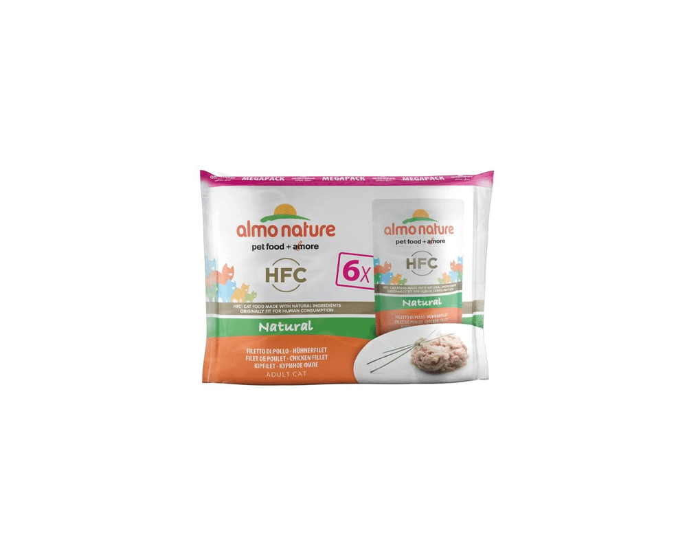 Cat Food Mega Pack - Natural - Chicken Fillet- Almo Nature