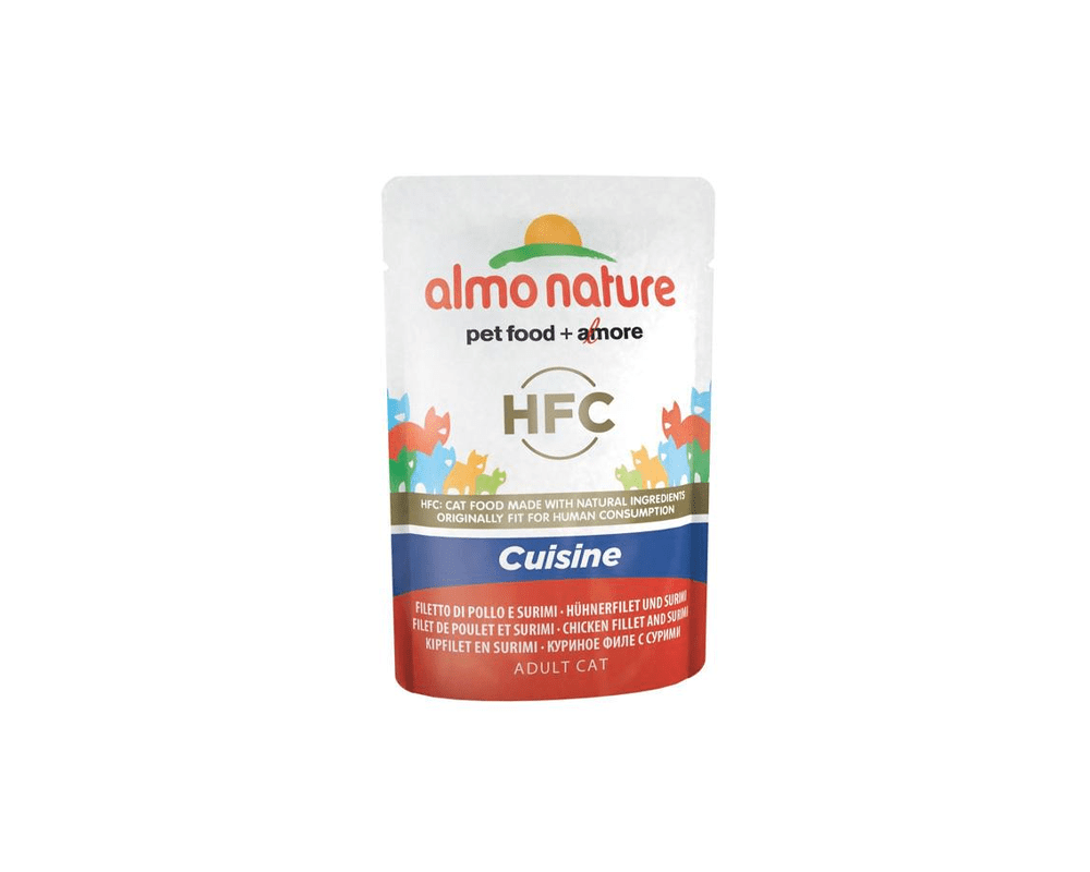 Cuisine Cat Food - Chicken Fillet and Surimi- Almo Nature