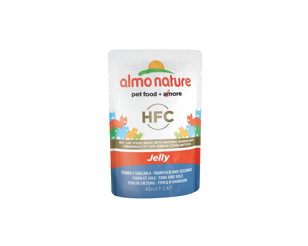 Jelly with Tuna & Sole Cat Food - Almo Nature