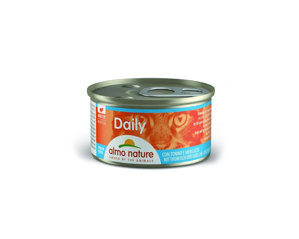 Mousse with Tuna and Cod - Almo Nature - PetStore.ae