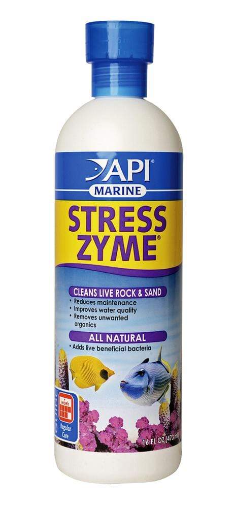 API - Stress Zyme Bacterial Cleaner - Aquarium Water Cleaning Solution - PetStore.ae