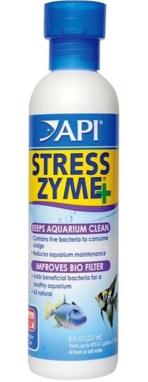 API - Stress Zyme Bacterial Cleaner - Aquarium Water Cleaning Solution - PetStore.ae