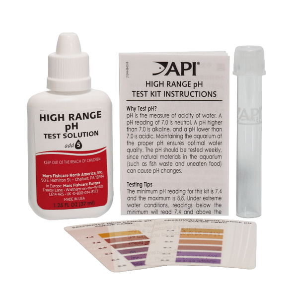 High Range pH Test Kit - API - PetStore.ae