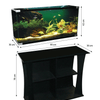 Horizon 130 Glass Starter Kit Aquarium + Cabinet (90W x 36D x 42H + 76H cm) - Aqua One - PetStore.ae