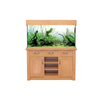 OakStyle 230 Aquarium + Cabinet (116 + 123W x 38 + 41D x 60 + 78H cm)- Aqua One - PetStore.ae