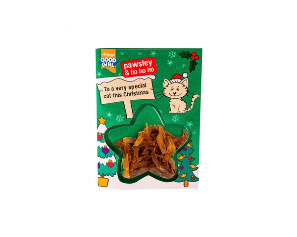 Cat Chicken Meaty Treats Christmas Card Cat Treats - Armitage - PetStore.ae
