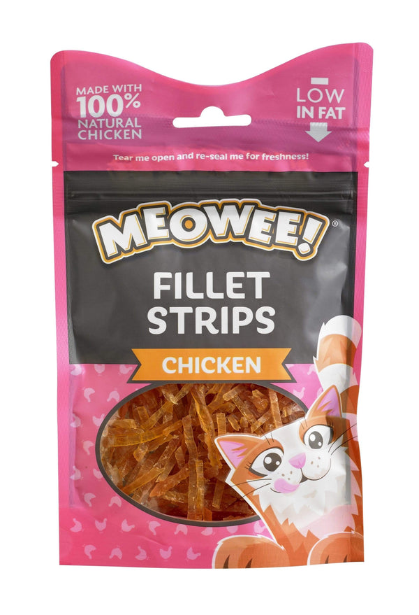 Meowee Fillet Strips Chicken Cat Treats - Armitage - PetStore.ae