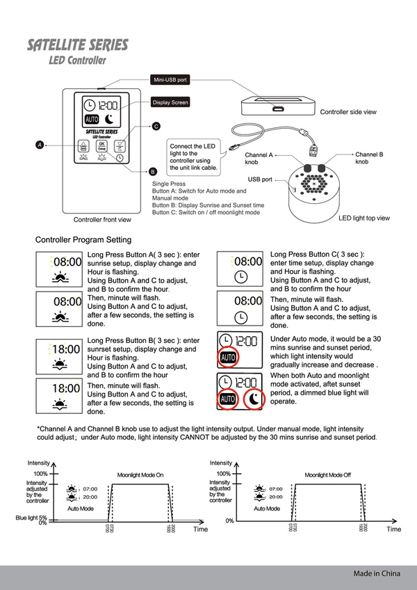 ASS Satellite Series - LED Controller - Aquarium System Solution - PetStore.ae