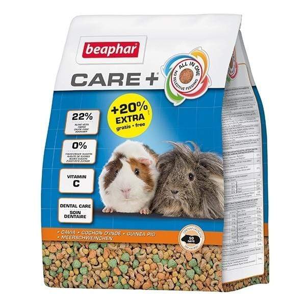 Beaphar - Care+ Guinea Pig Food Bonus Bag 250G + 20% FREE