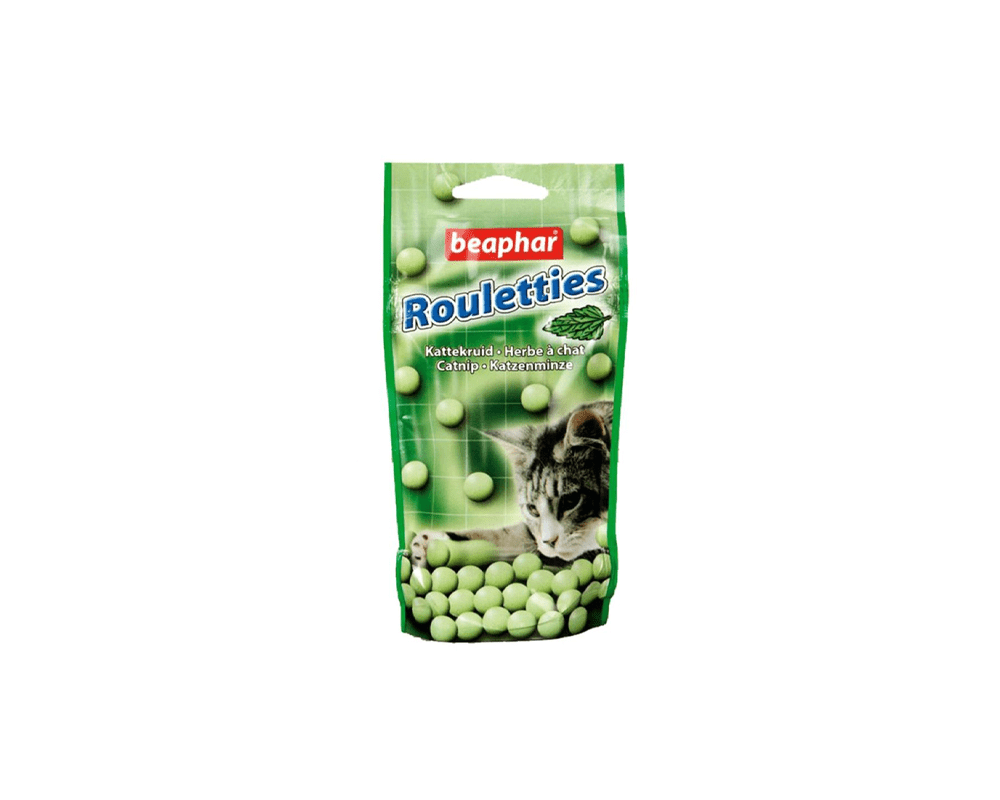 Rouletties Catnip Cat Food Treats - Beaphar