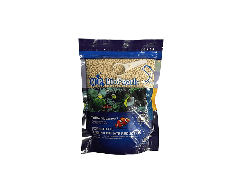 BioPearls Filter Media - For Nitrate and Phosphate Remover - Blue Treasure