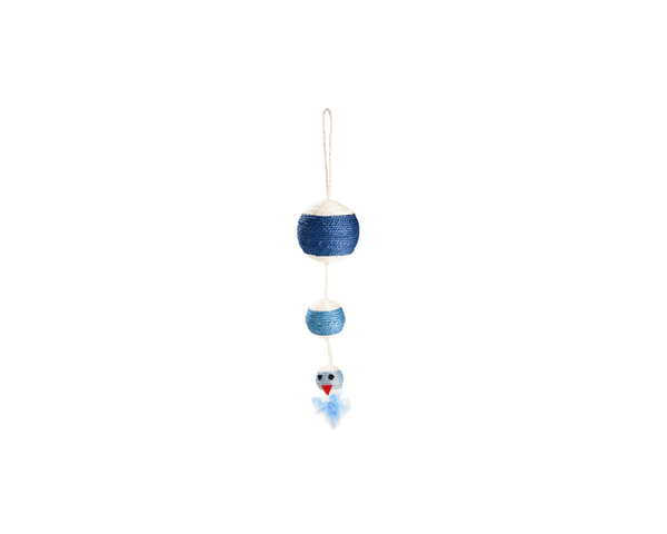Rainbow Sisal Ball Cat Toy - Bobby