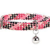 Arpege Cat Collar With Bell - Pink - Bobby - PetStore.ae