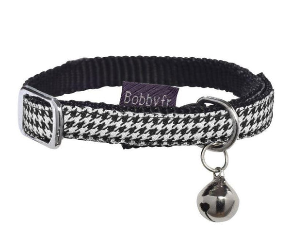 Chic Cat Collar - Black - Bobby - PetStore.ae