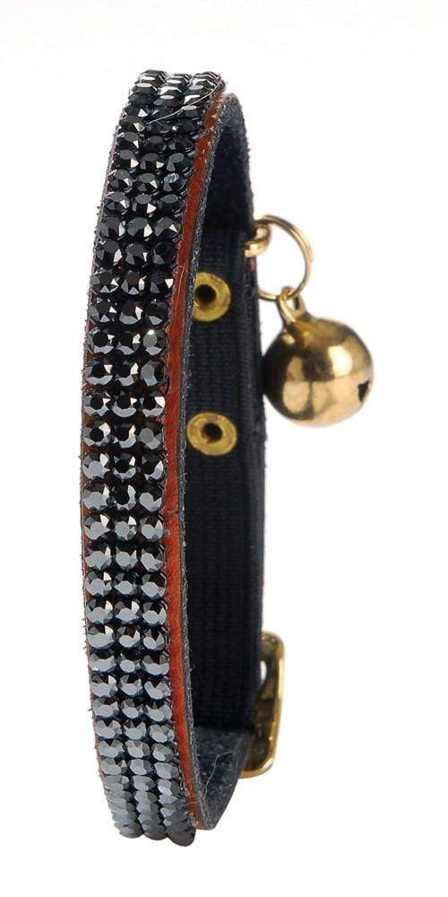 Crystal Princess Cat Collar - Orange - Bobby - PetStore.ae