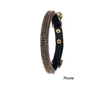 Crystal Princess Cat Collar - Prune - Bobby - PetStore.ae
