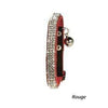 Crystal Princess Cat Collar - Red - Bobby - PetStore.ae