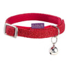 Disco Cat Collar - Red - Bobby - PetStore.ae