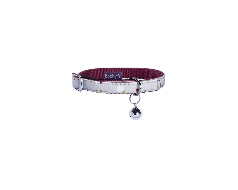 Dots Cat Collar - Beige - Bobby