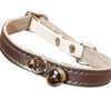 Irise Leather Cat Collar - Grey - Bobby - PetStore.ae