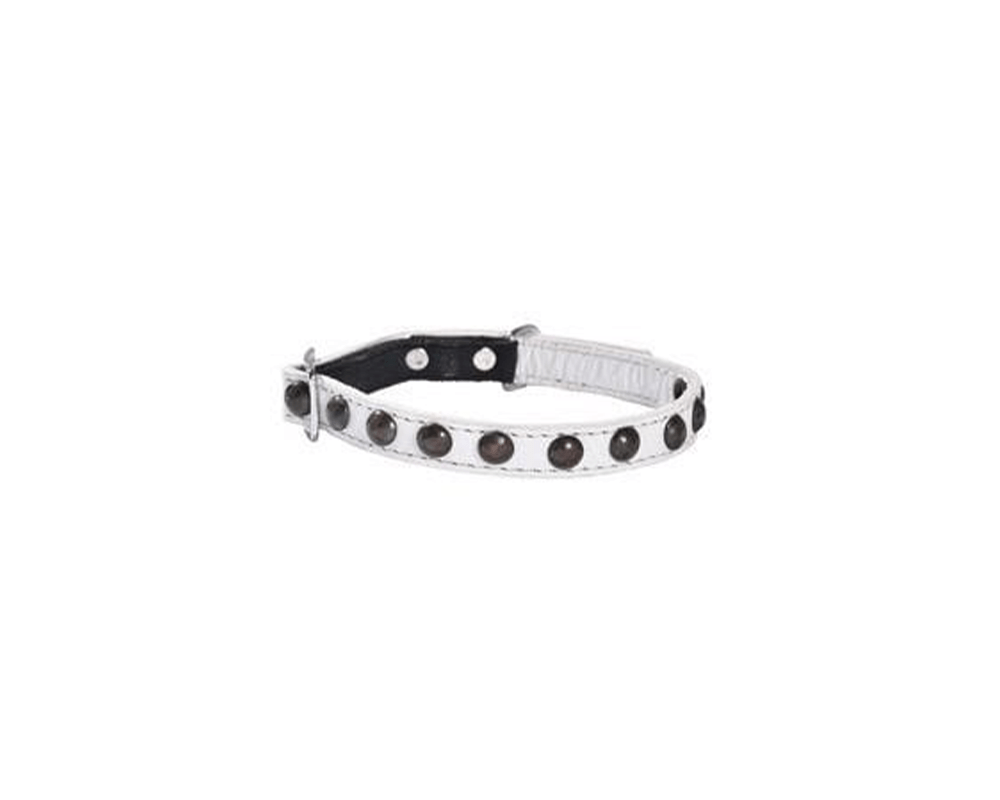 Little Fancy Cat Collar - White - Bobby