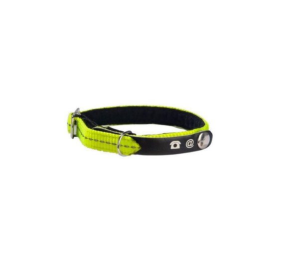 Lost Cat Collar - Yellow - Bobby - PetStore.ae