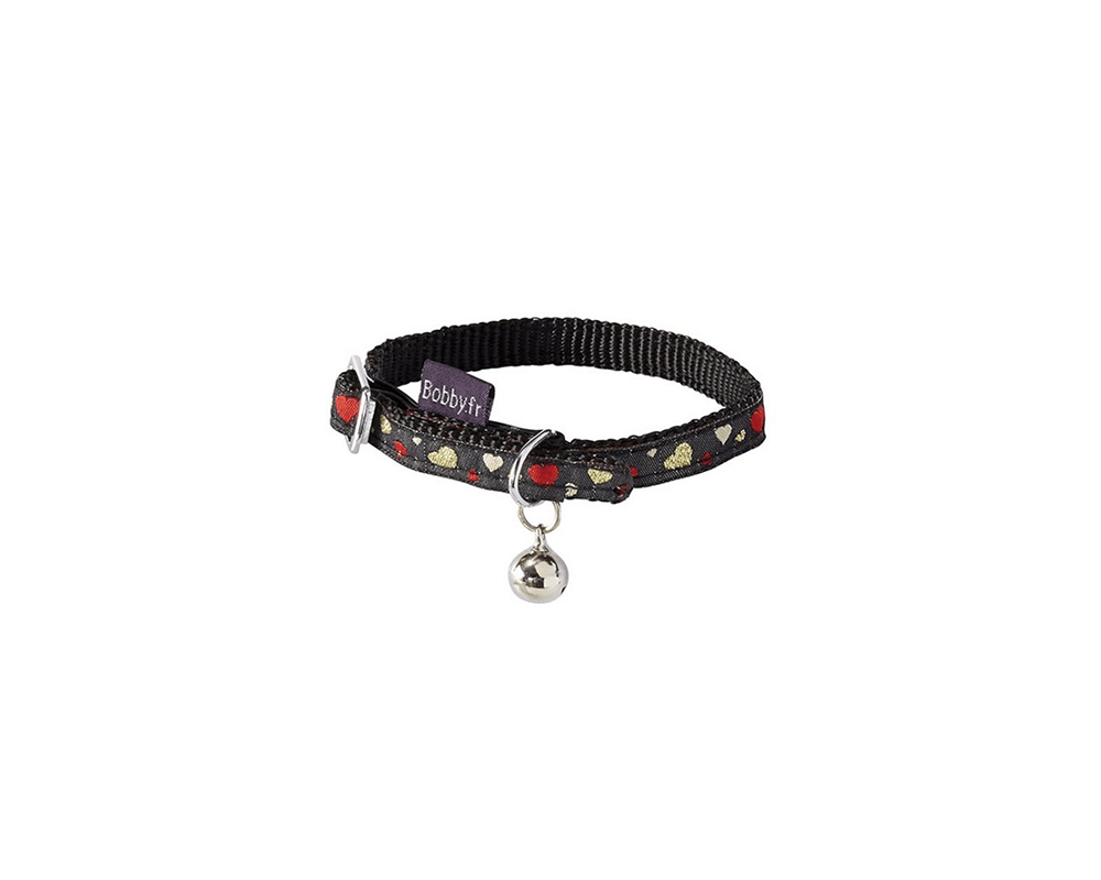 Lovely Cat Collar - Black - Bobby