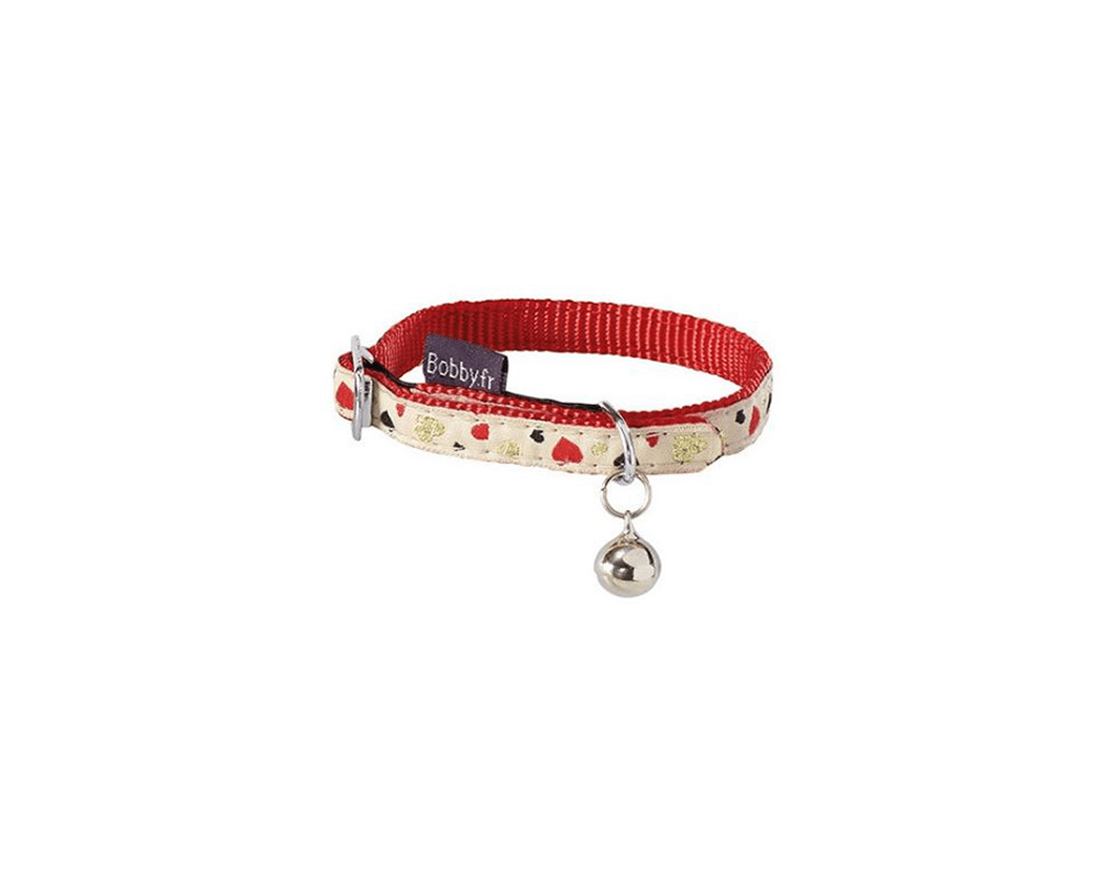 Lovely Cat Collar - Red - Bobby