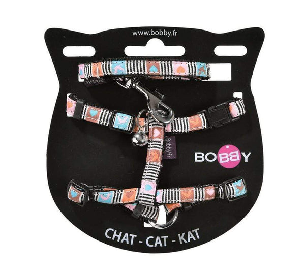 Musique Cat Harness and Lead - Pastel - Bobby - PetStore.ae