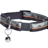 Norm Cat Collar - Khaki - Bobby - PetStore.ae