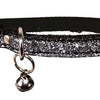 Paillete Cat Collar - Grey - Bobby - PetStore.ae