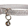 Paillete Cat Collar - Silver - Bobby - PetStore.ae