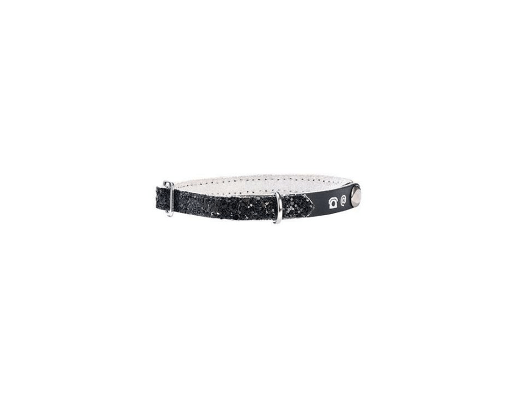 Porte Adresse Party Cat Collar - Black - Bobby
