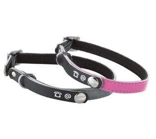 Porte Adresse Writable Cat Collar - Pink - Bobby - PetStore.ae