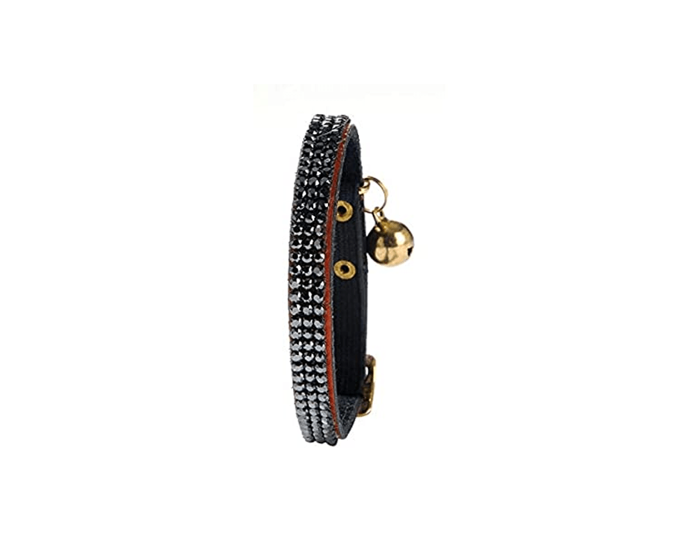 Crystal Princess Cat Collar - Orange - Bobby