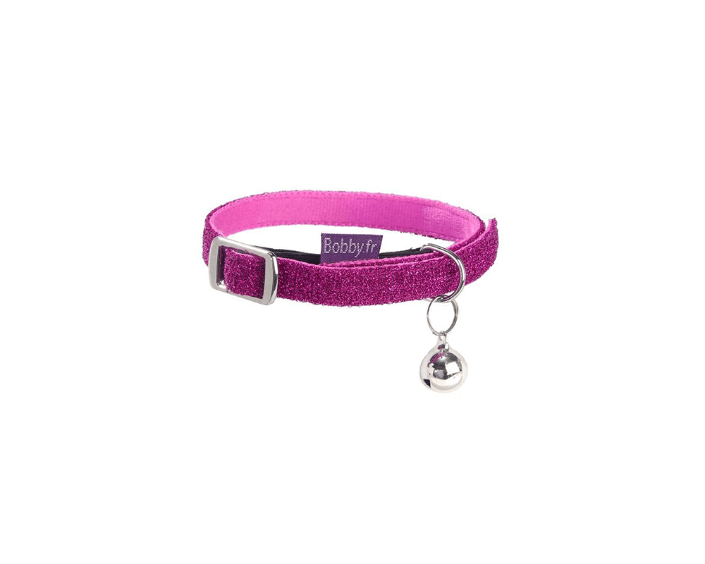 Disco Cat Collar - Pink - Bobby