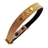 Etoiles Leather Cat Collar - Ocher - Bobby - PetStore.ae