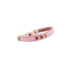Etoiles Leather Cat Collar - Pink - Bobby - PetStore.ae