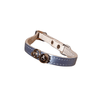 Irise Leather Cat Collar - Blue - Bobby - PetStore.ae