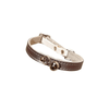 Irise Leather Cat Collar - Grey - Bobby - PetStore.ae