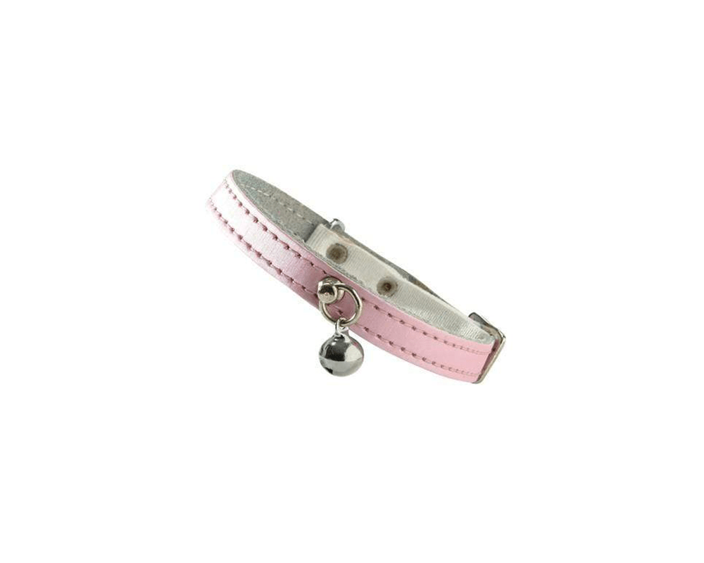 Irise Leather Cat Collar - Pink - Bobby