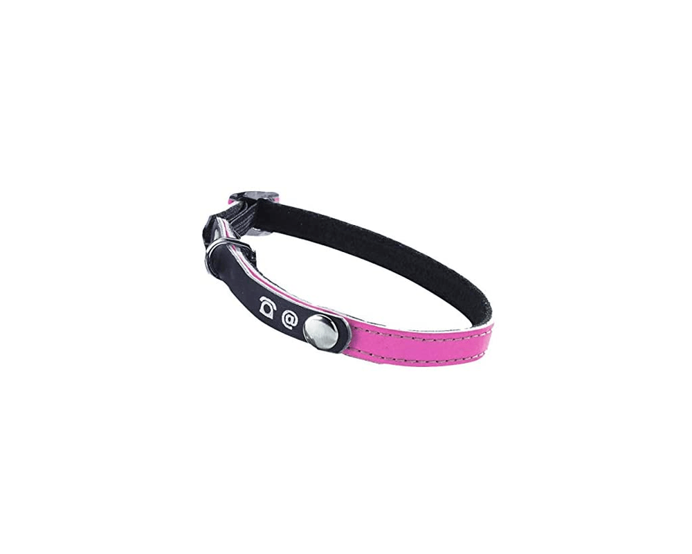 Porte Adresse Writable Cat Collar - Pink - Bobby